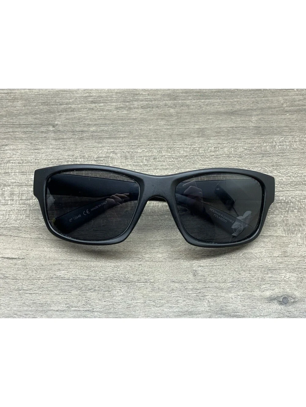 Bolle Sunglasses Holman Floatable 12648 Matte Black Phantom Italy *FRAMES ONLY